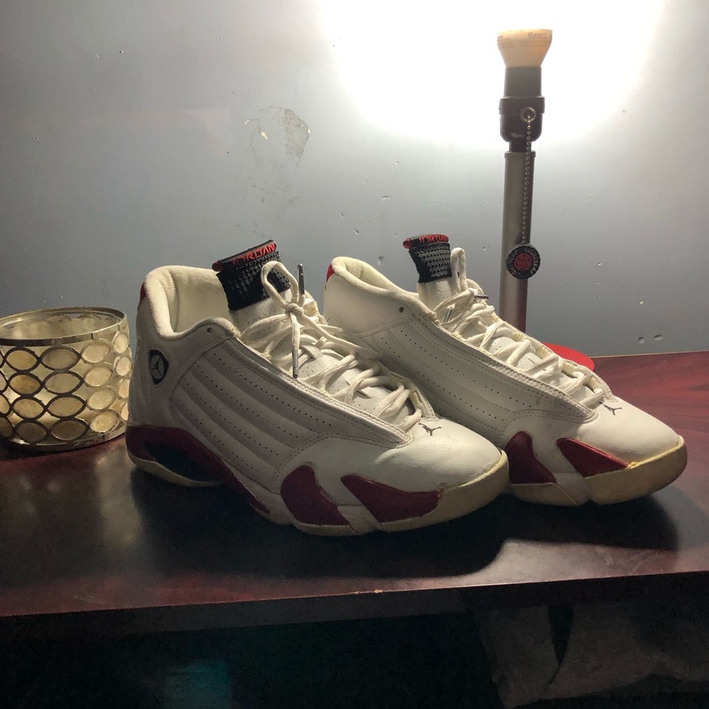 Candy cane air jordan 14 retro